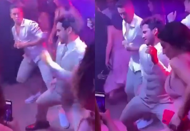 Carlinhos Maia e Lucas Guimarães dançam em festa (Foto: Reprodução/Instagram)