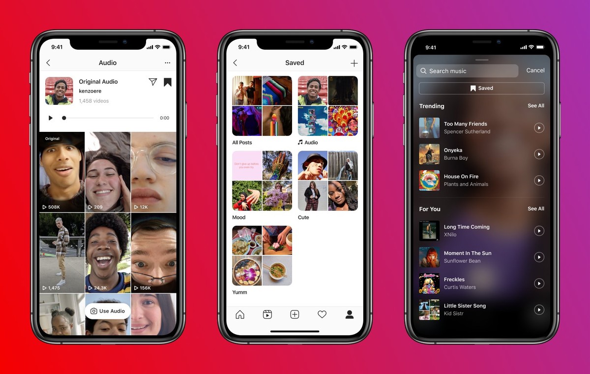 instagram reels audio download