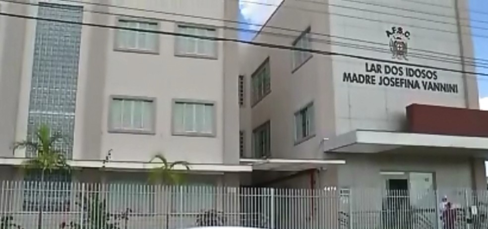 Lar dos Idosos em Sinop é uma das 10 casas da Congregação Filhas de São Camilo fundada pela madre — Foto: Reprodução/TVCA
