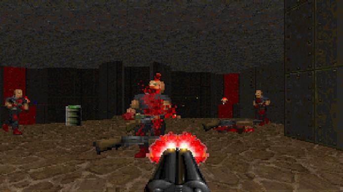 Doom 2: Hell on Earth não inventou muito, mas refinou tudo que fez sucesso no primeiro game (Foto: Reprodução/Good Old Games)