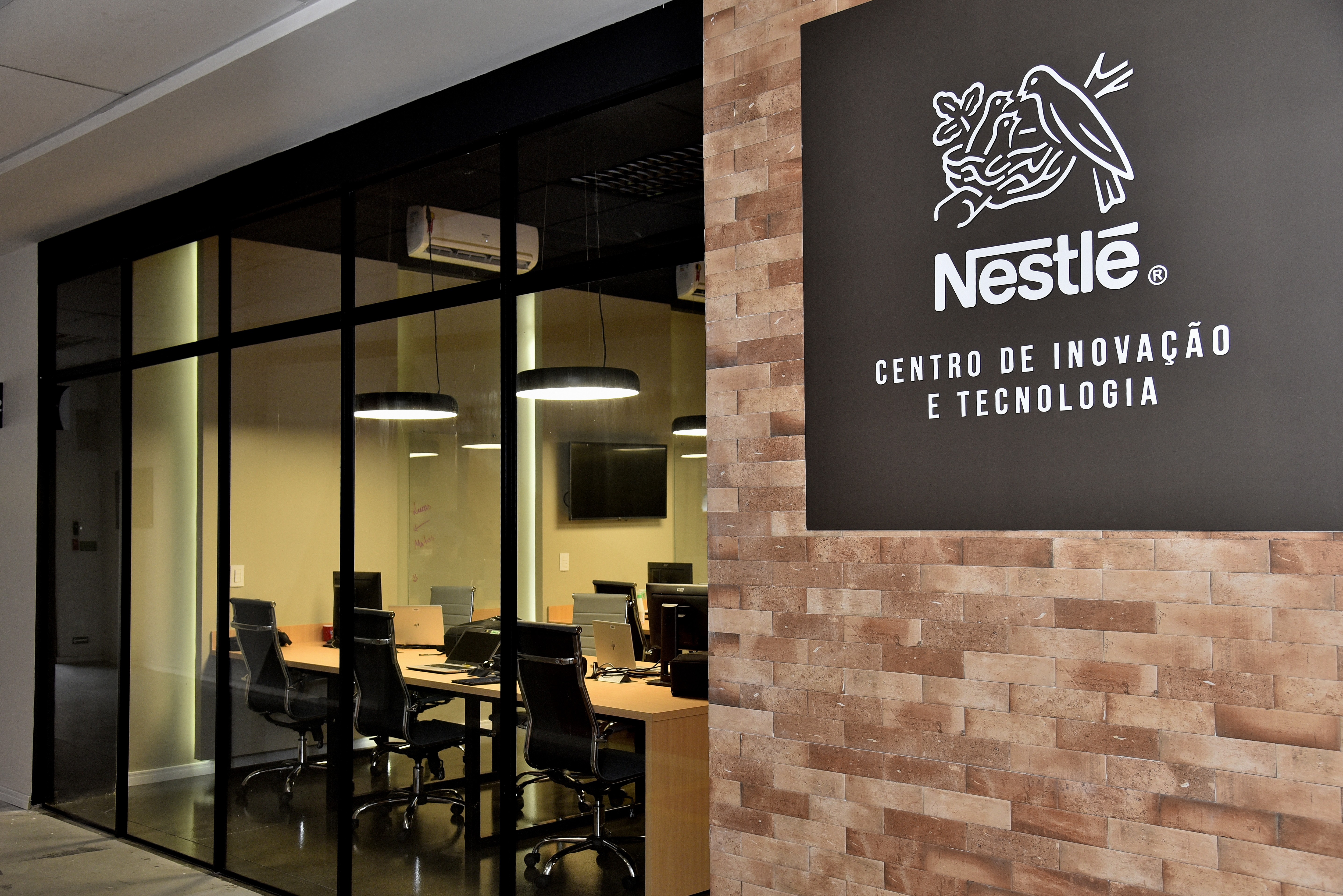 Centro de inovação da Nestlé, em São José dos Campos (Foto: Divulgação)