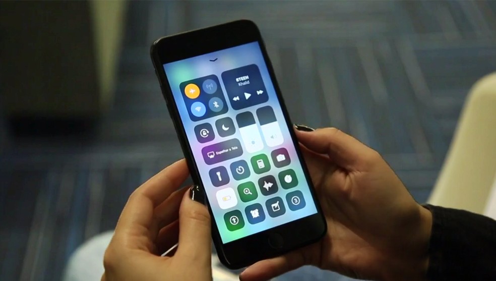 iOS 11 tem bug que impede a digitação de um caractere (Foto: João Gabriel Balbi/TechTudo)