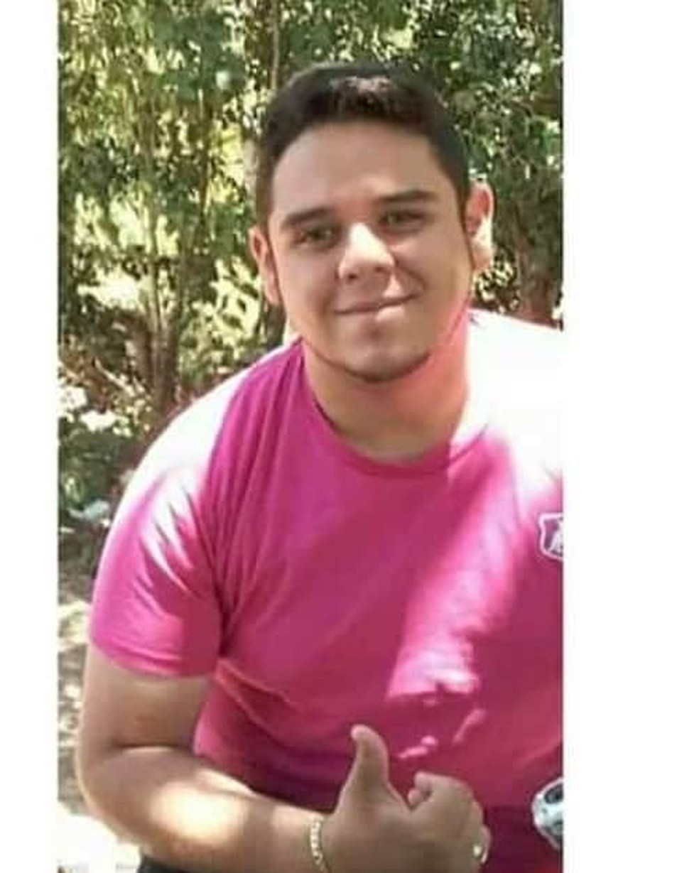 Corpo de Arlley Diego, de 24 anos, foi encontrado após 10 dias de desaparecimento — Foto: Cedida