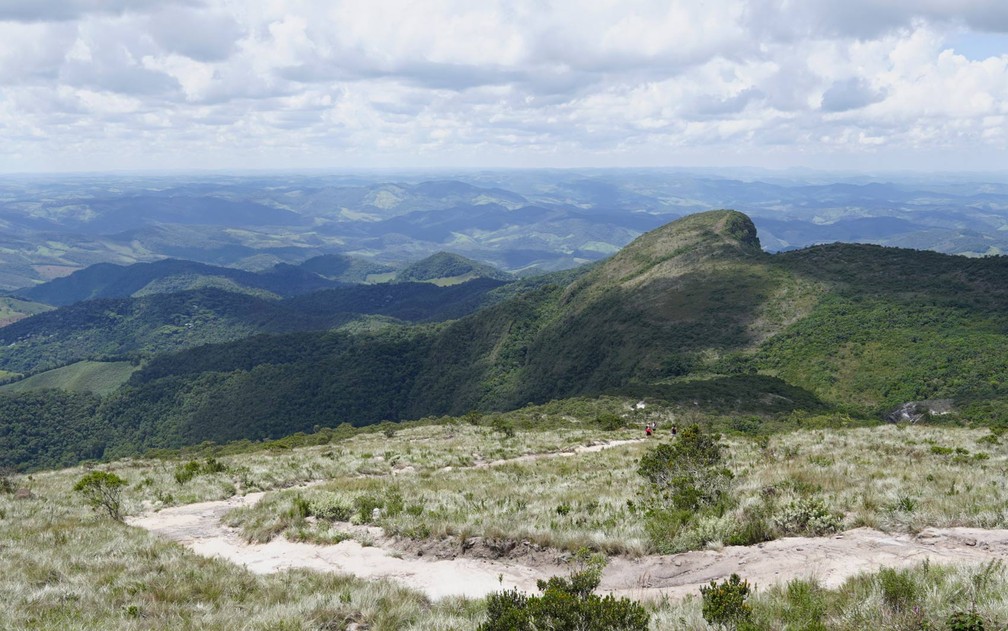 Parque Estadual do Ibitipoca - Vista geral da região no circuito da Janela do Céu — Foto: Dimas Stephan/G1