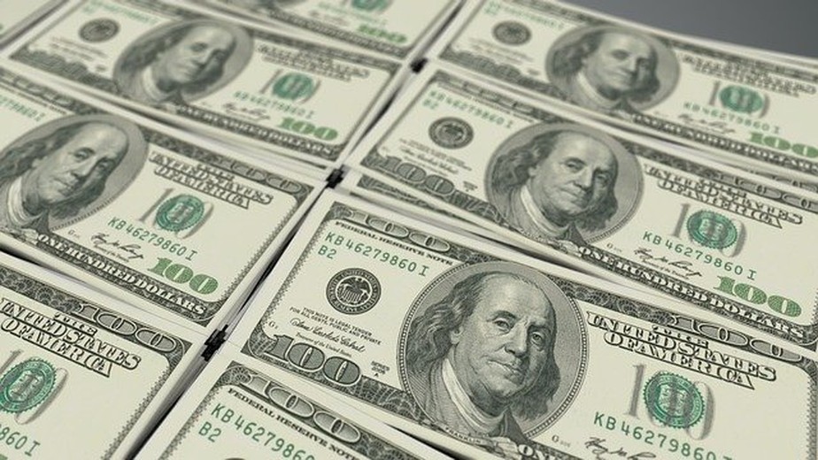 dólar dollar moeda cédula dinheiro