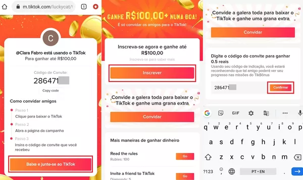 como ganhar dinheiro com o tiktok campanha recompensa quem usa o app redes sociais techtudo