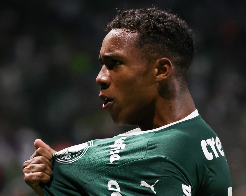 Kevin durante a partida entre Palmeiras e Goiás, pela Copinha — Foto: Fabio Menotti