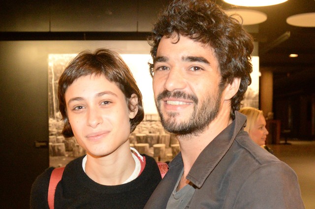 Luisa Arraes e Caio Blat (Foto: Mariana Muller)