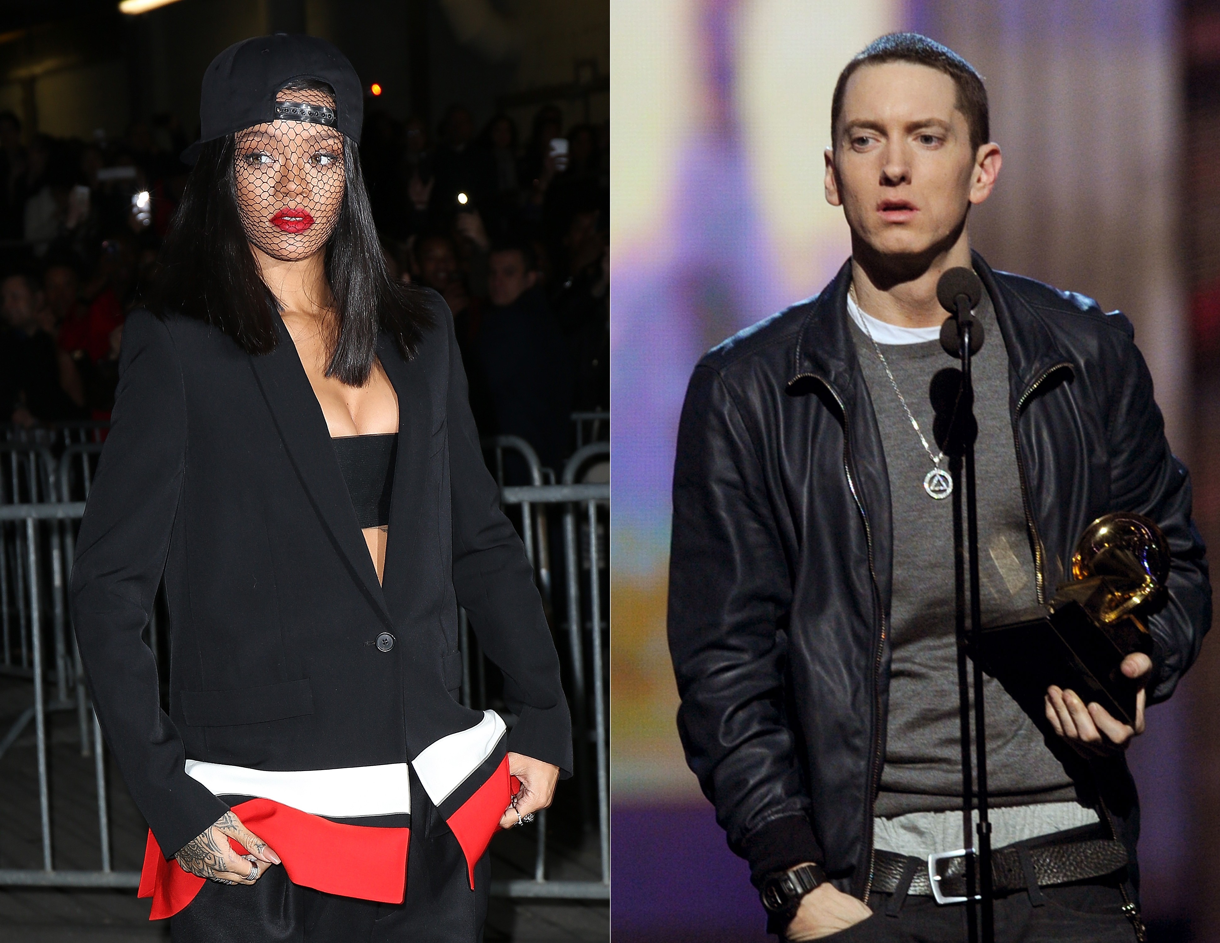 Rihanna e Eminem (Foto: Getty Images)