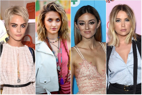 Cara Delevingne, Paris Jackson, Caroline D'Amore e Ashley Benson (Foto: Getty Images) Cara Delevingne, Paris Jackson, Caroline D'Amore e Ashley Benson (Foto: Getty Images)