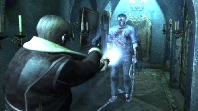 Resident Evil 4 em sua versão Hook trazia um misterioso fantasma com um gancho na mão (Foto: Reprodução/Wikipedia)