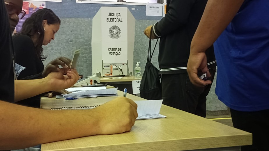 Votação no Senai de Benfica, Zona Norte do Rio