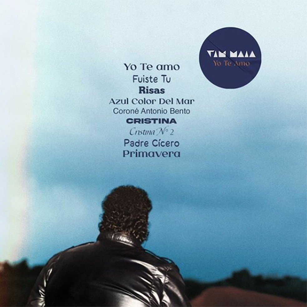 Imagem promocional de 'Yo te amo', disco em espanhol de Tim Maia — Foto: Reprodução