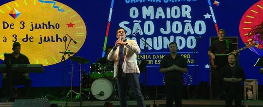Padre Manzotti exalta shows cristãos em CG (Reprodução/TV Paraíba)