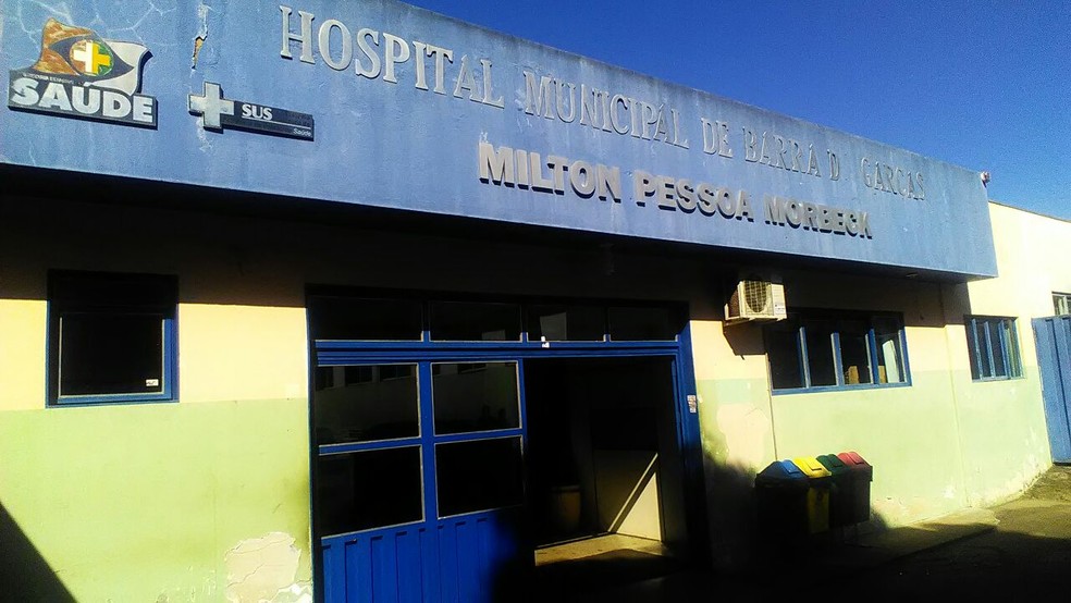 Hospital Municipal Milton Pessoa Morbeck, em Barra do Garças — Foto: Ivan de Jesus/Centro América FM
