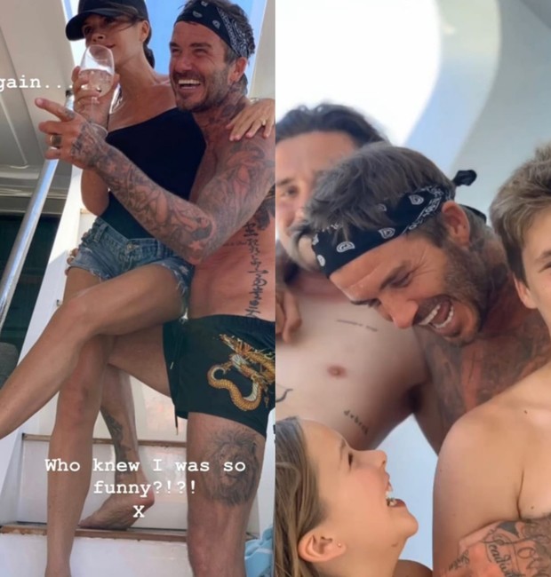Família Beckham (Foto: Reprodução / Instagram)