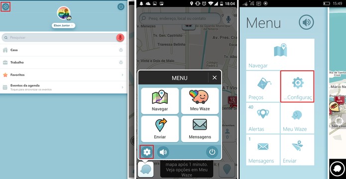 Waze para Android, iOS e Windows Phone permite que usuário edite alertas no mapa (Foto: Reprodução/Elson de Souza)