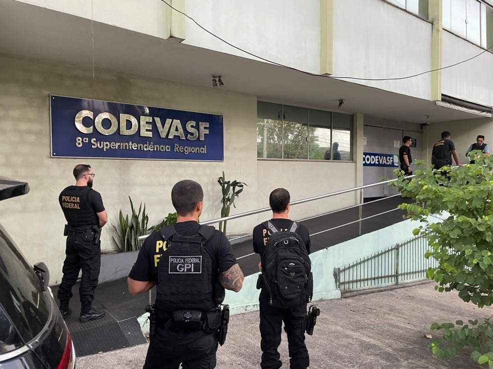 Codevasf no Maranhão é alvo de operação da Polícia Federal (PF) — Foto: Divulgação/Polícia Federal