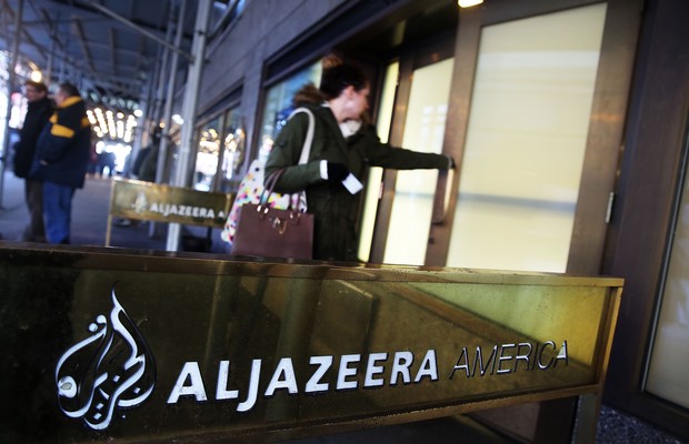 Sede da Al-Jazeera nas Américas (Foto: Spencer Platt / Getty Images)