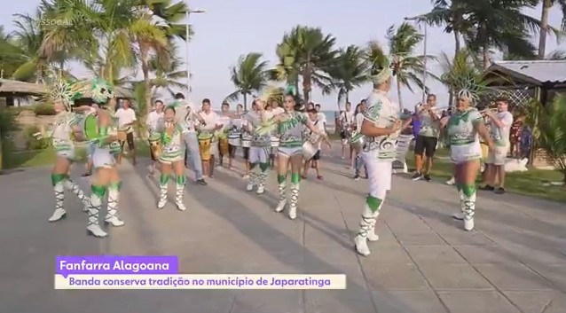 Banda de fanfarra mantém tradição e anima as festividades em Japaratinga, litoral Norte de AL