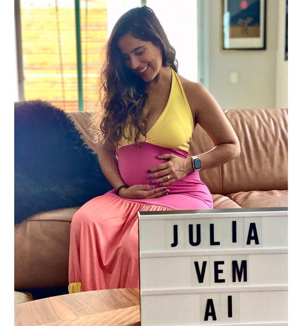 Camilla está grávida de 21 semanas (Foto: Reprodução Instagram)