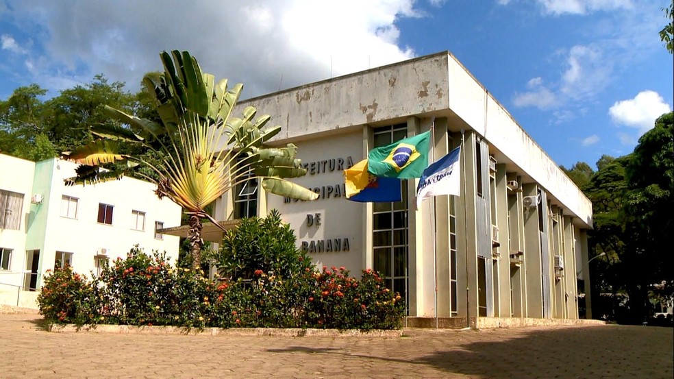 Prefeitura de Rio Bananal — Foto: Reprodução/TV Gazeta