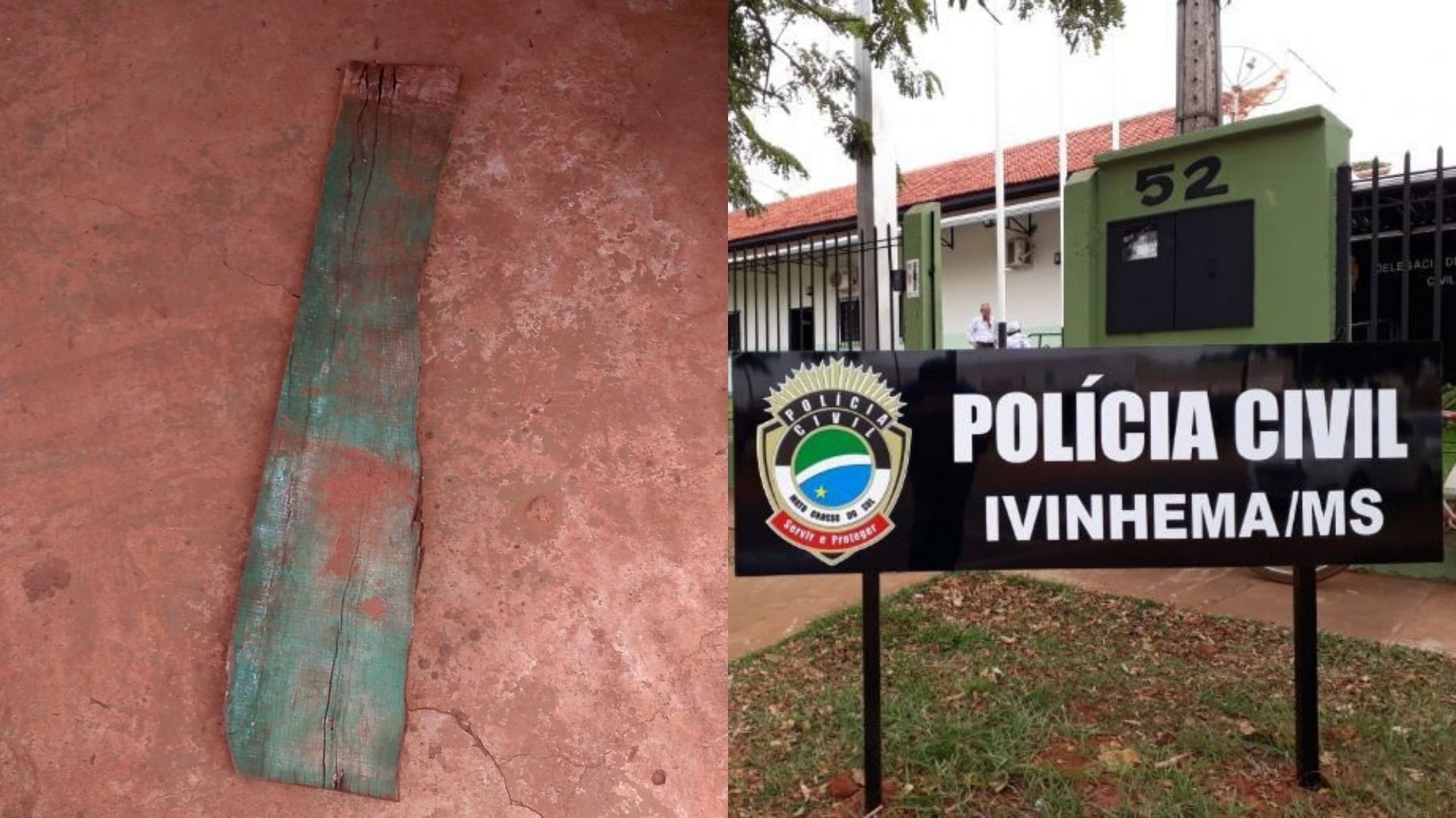 Mulher é espancada a pauladas por ex-namorado e levada com ferimentos graves a hospital em MS, diz polícia