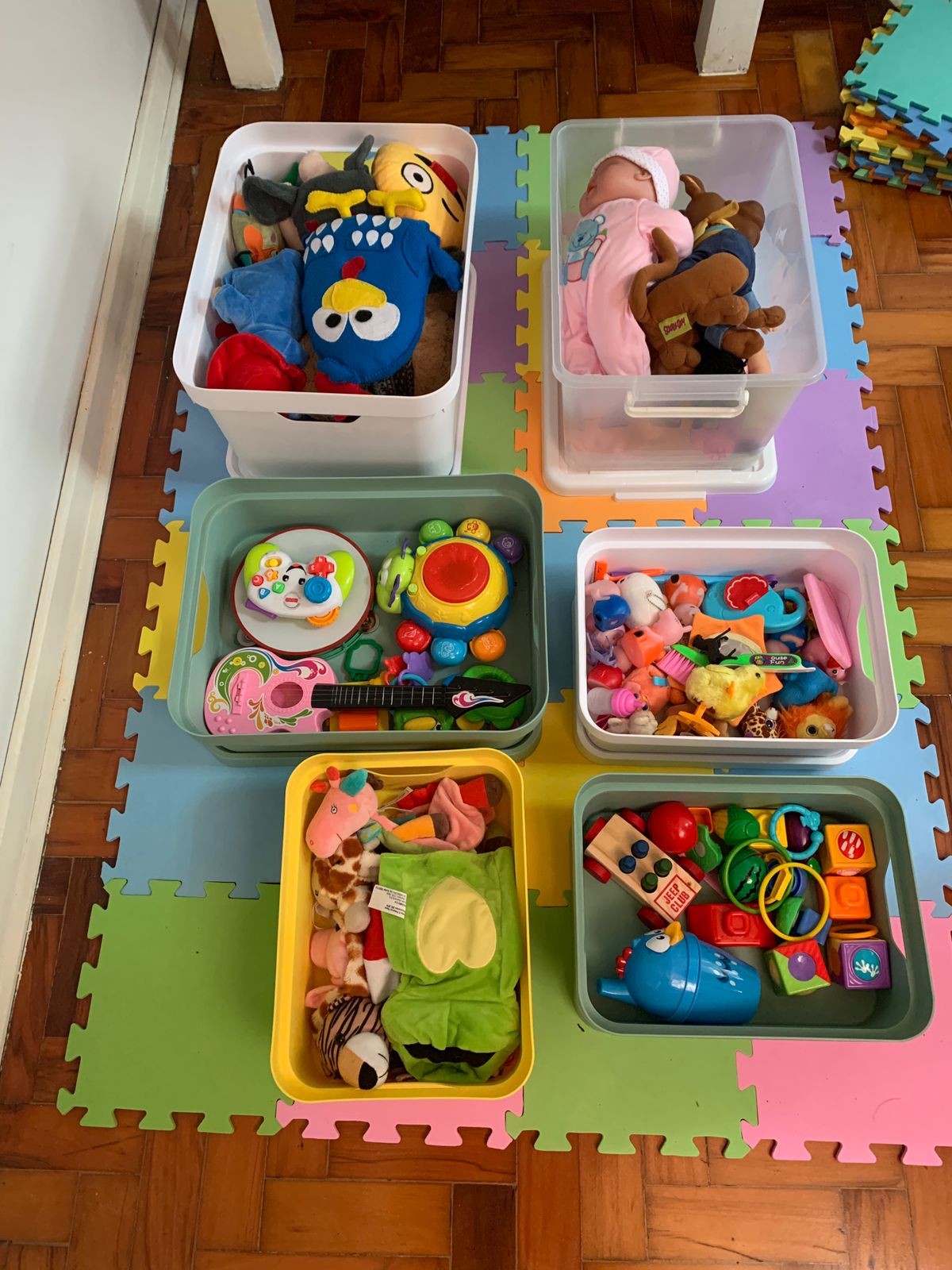 Os brinquedos devem ser categorizados (Foto: Rafa Oliveira / Divulgação)
