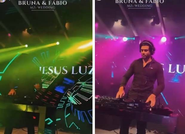 Jesus Luz faz show no casamento da influencer Bruna Tramontina (Foto: Reprodução/Instagram)