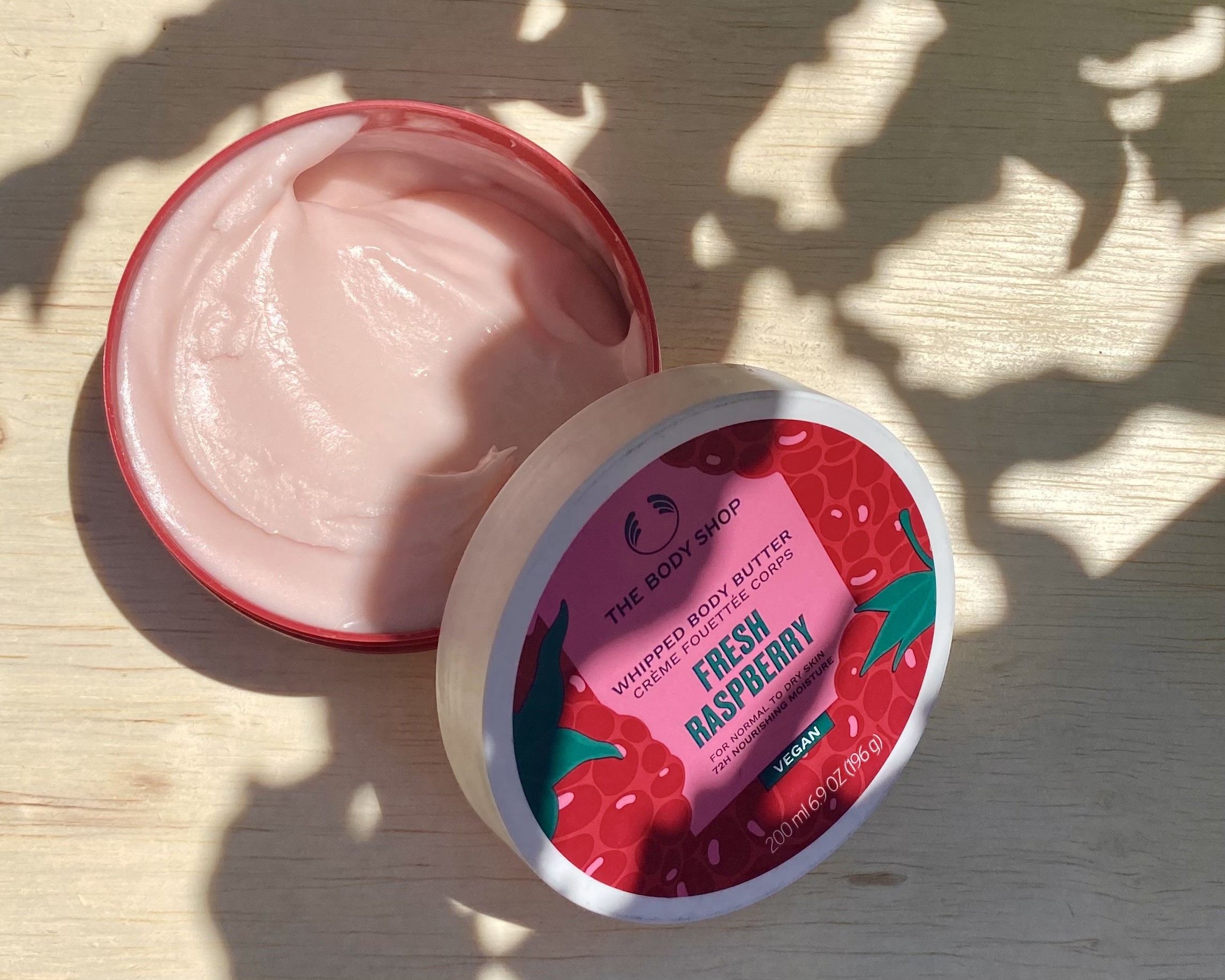 Manteiga Corporal Fresh Raspberry, The Body Shop (Foto: Paola Deodoro)