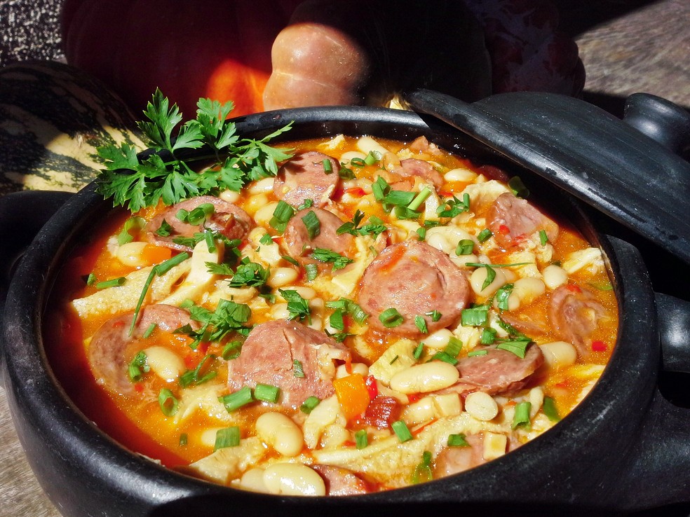 Dobradinha Com Feijão Branco