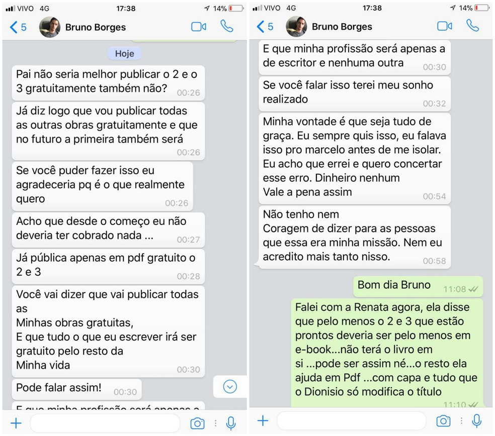 Apos Ser Processado Por Amigo Bruno Borges Decide Publicar Obras De Graca Dinheiro Nenhum Vale A Pena Acre G1 O fake vira o assunto do jantar. apos ser processado por amigo bruno