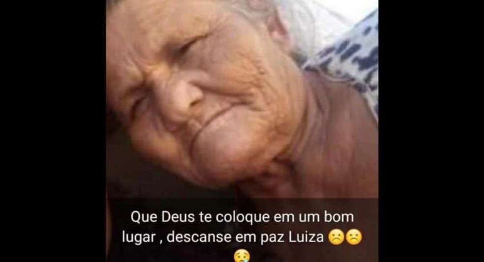 Maria Luiza de Oliveira morava em Mata Grande e morreu no acidente com ônibus de Alagoas em Minas Gerais — Foto: Reprodução