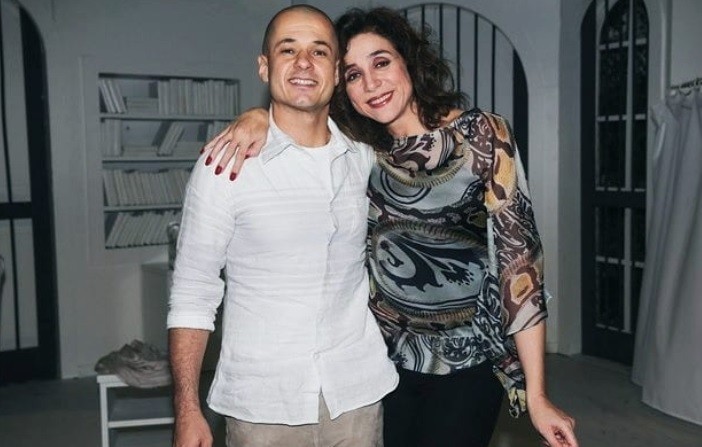 Marisa Orth e Dalua, seu ex-marido (Foto: Reprodução/ Instagram)