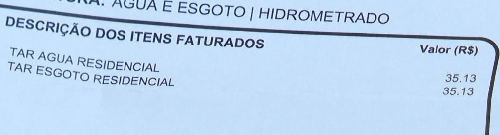 Moradores de Santa Cruz das Palmeiras reclamam de nova taxa de esgoto: 'Pagando por um serviço que não existe'