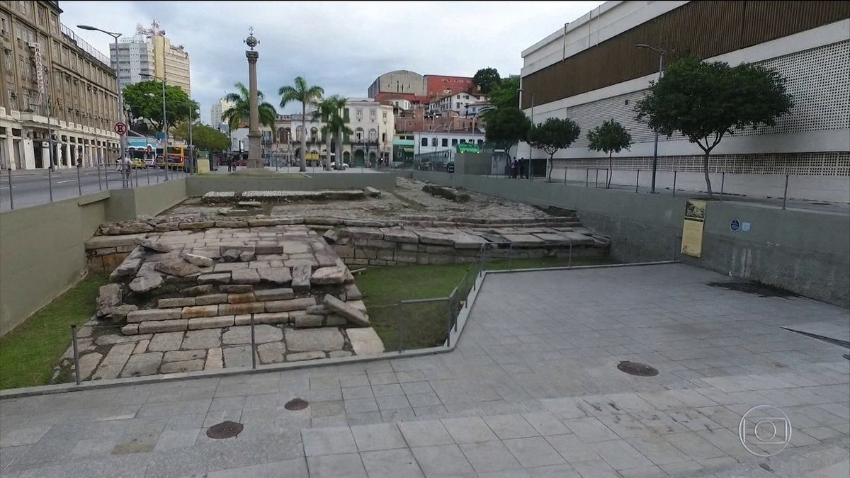Cais do Valongo, no Rio, recebe o título de Patrimônio Mundial da Unesco Jornal Nacional G1