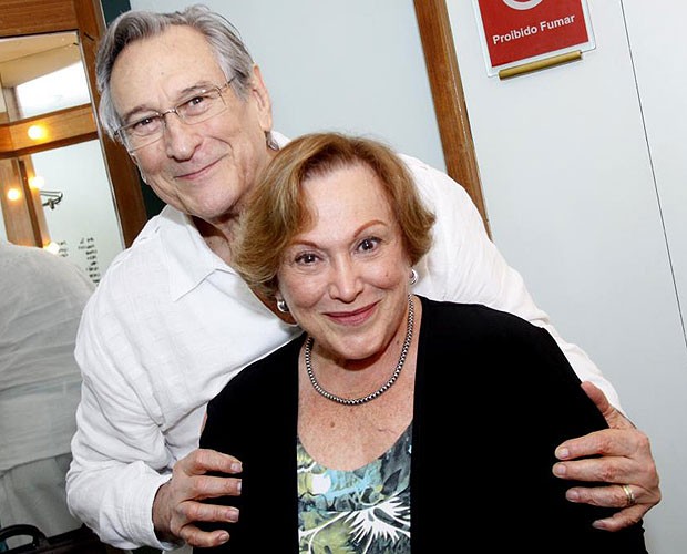 Paulo Goulart e Nicette Bruno (Foto: Roberto Filho/AgNews)