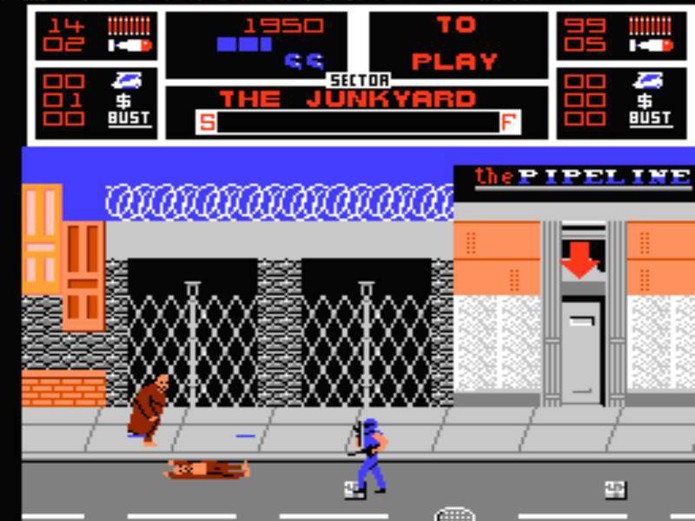 NARC é um dos jogos mais violentos do NES (Foto: Reprodução/YouTube)
