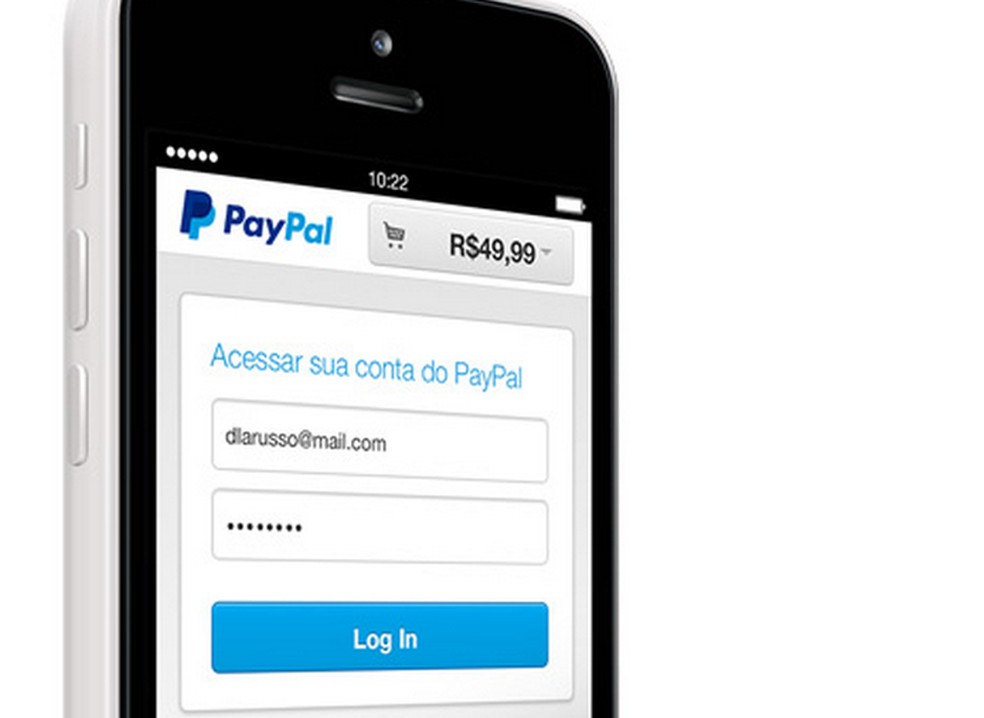 PayPal, mais popular intermediário de transações online, deve ser um dos concorrentes do Project Libra, do Facebook — Foto: (Foto: Divulgação/PayPal)