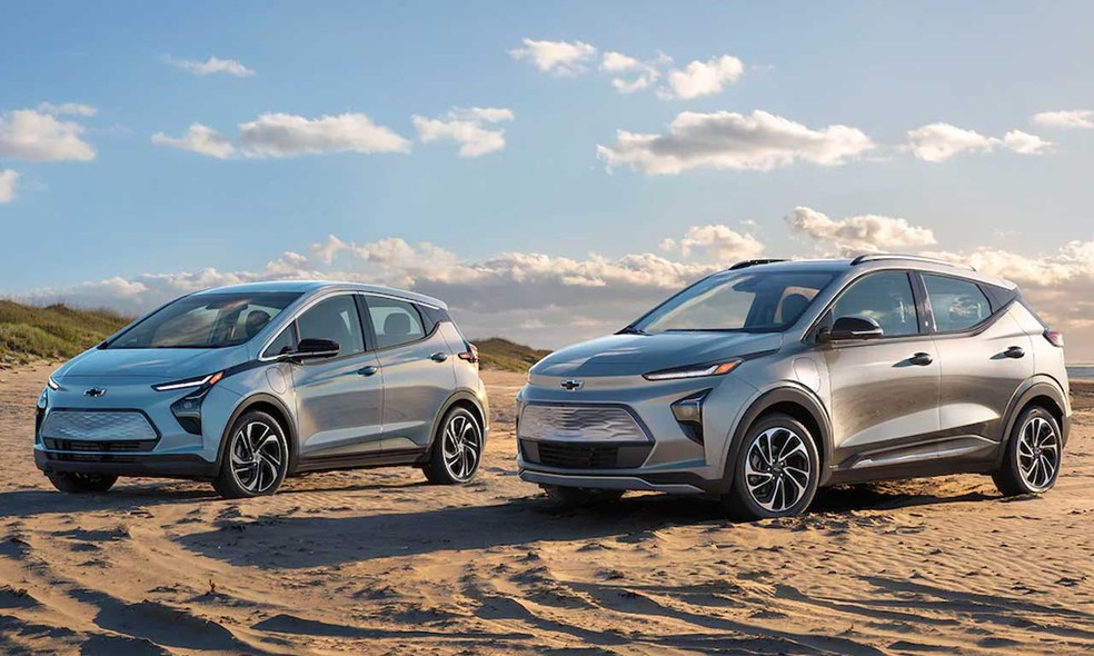 Chevrolet Bolt EUV deve deixar de ser produzido no fim do ano — Foto: Divulgação 