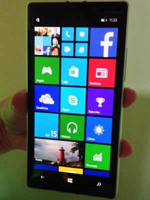 Lumia 930, da Nokia (Foto: Gustavo Petró / G1)