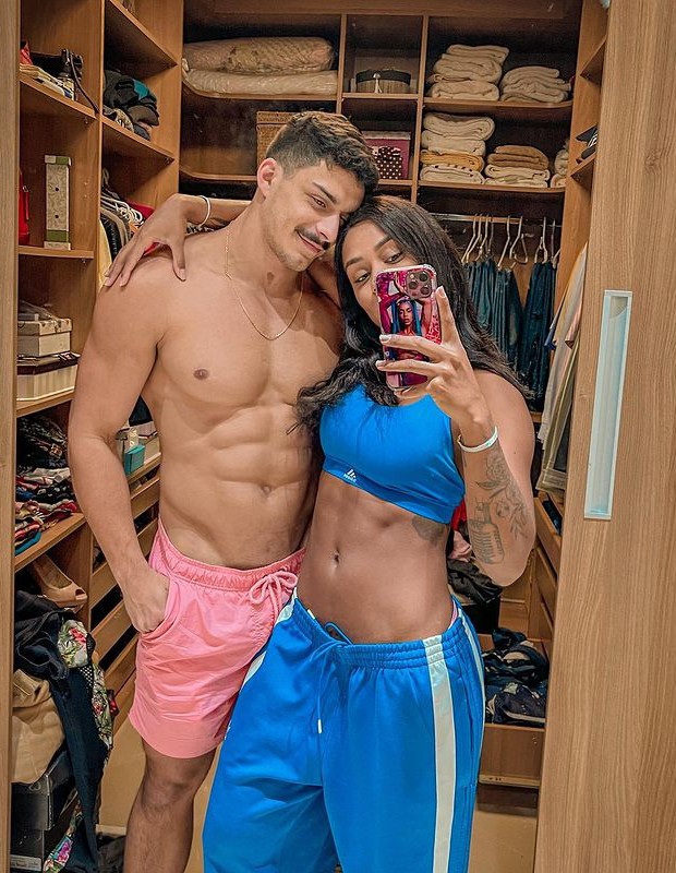 MC Rebecca e Lucas Godinho (Foto: Reprodução/Instagram)