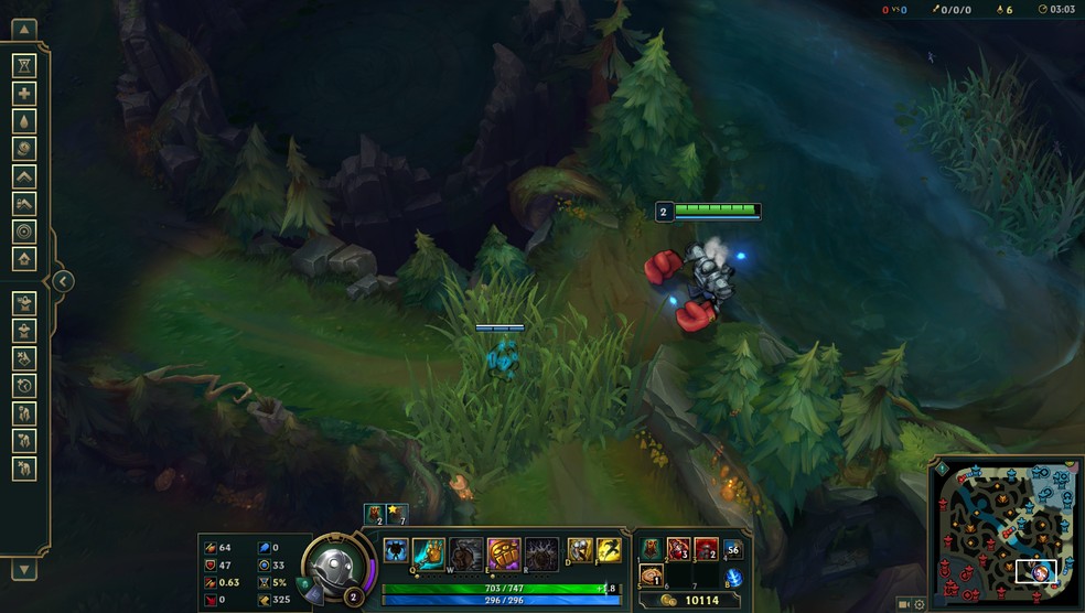 Sentinela na famosa Tri-brush (Foto: Reprodução/Victor de Abreu)