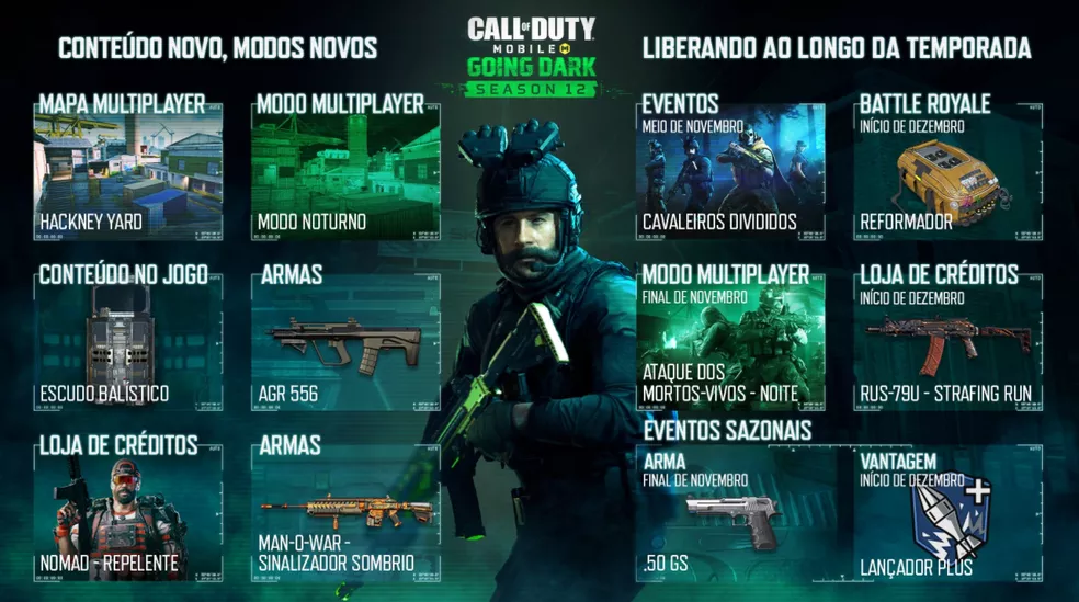 CoD: 12ª temporada de Call of Duty Mobile traz o cenário modo noturno e novo modo de jogo s12 codmobile.png