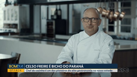 Chef Celso Freire é referência na gastronomia paranaense