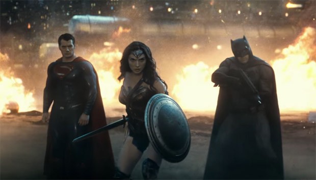 Superman, Mulher Maravilha e Batman: juntos no cinema (Foto: Divulgação)