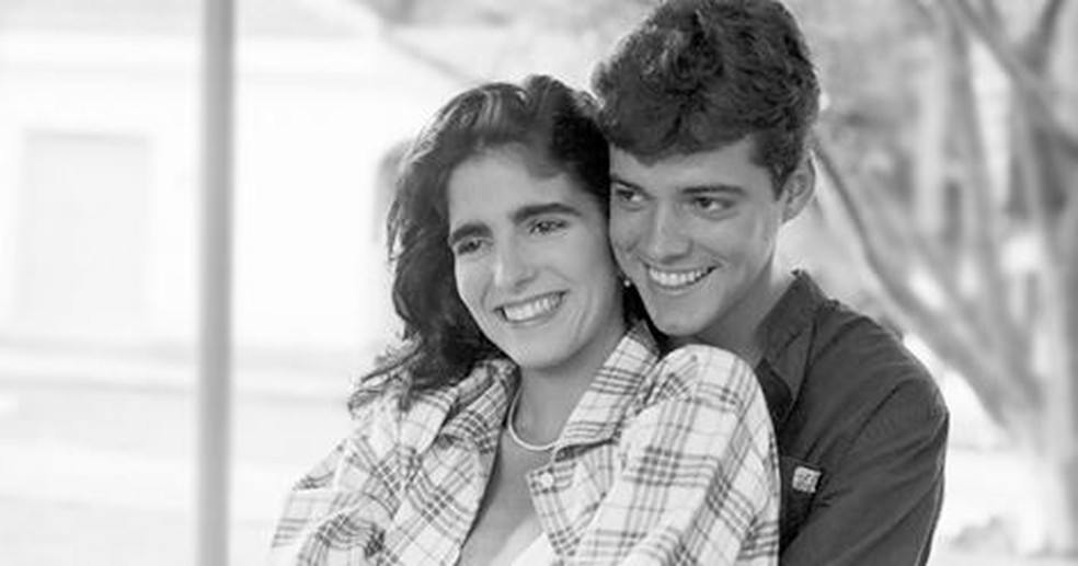 Malu Mader e Felipe Camargo protagonizaram em Anos Dourados (1986) — Foto: Bazilio Calazans/Globo
