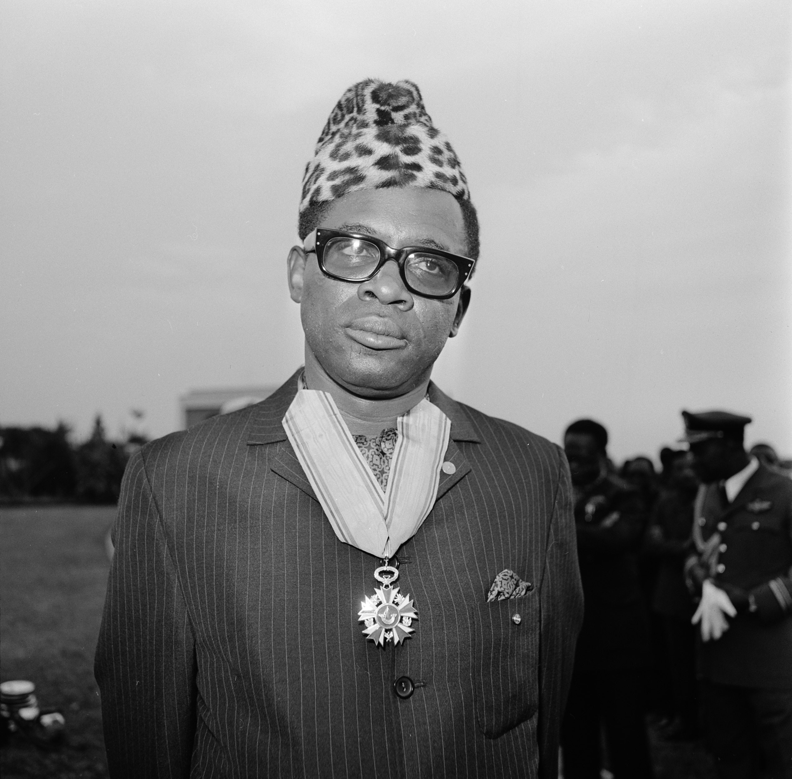 O líder Mobutu Sese Soko (Foto: Wikimedia Commons)
