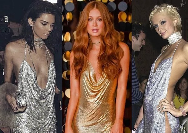 Marina Ruy Barbosa, Paris Hilton e Kendall Jenner (Foto: Reprodução/Instagram)