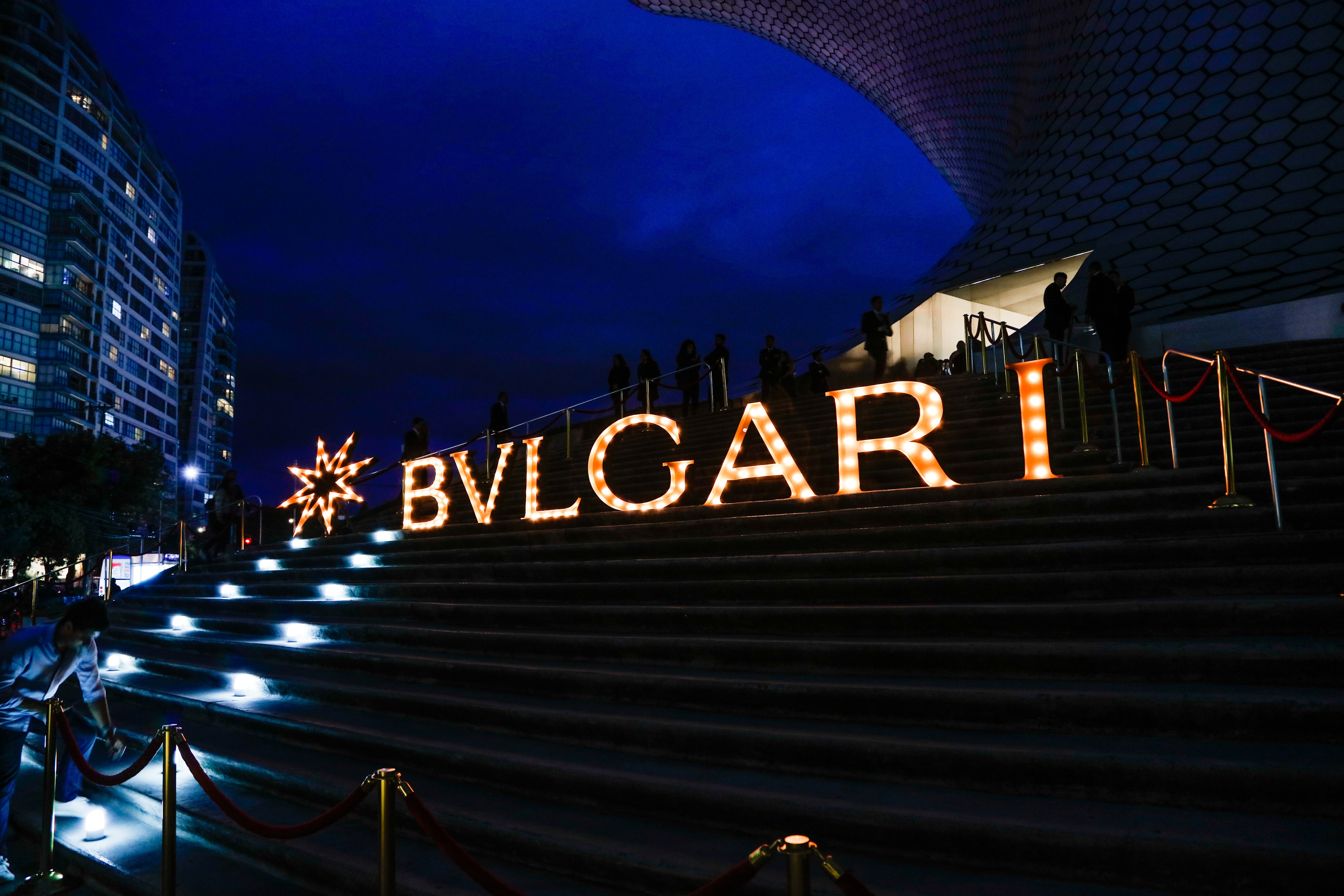Bulgari arma festa de lançamento no Museu Soumaya, na Cidade do México (Foto: Divulgação)